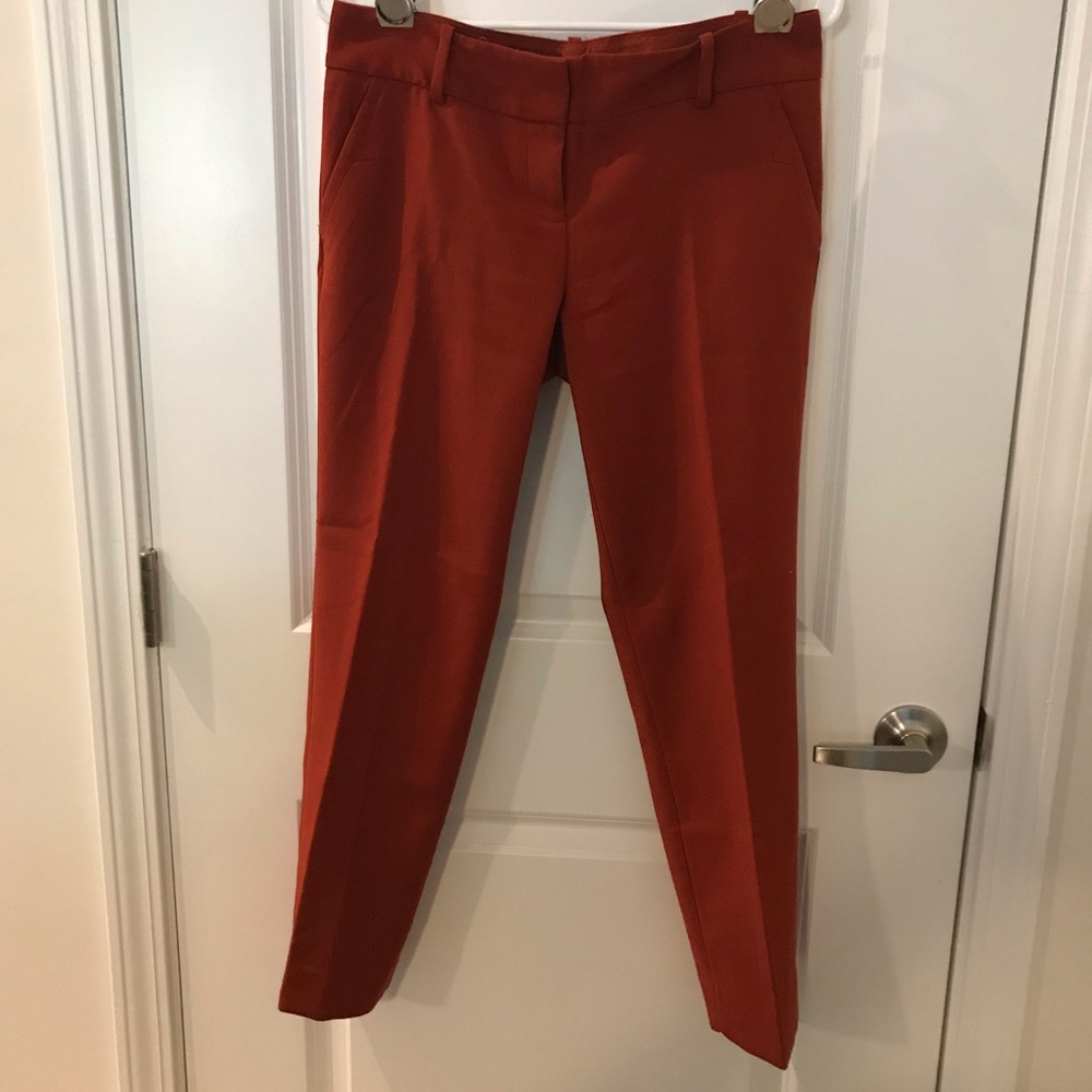 Limited burnt orange pants